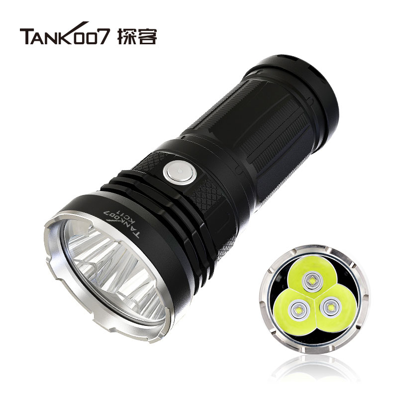 TANK007探客KC11強(qiáng)光戶(hù)外搜索手電 大功率LED強(qiáng)光..